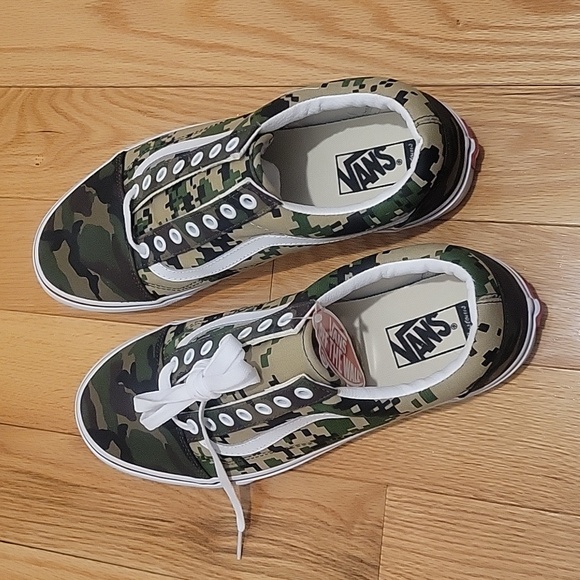 Vans Oldschool custom camo mens size 11.5 - Picture 7 of 14